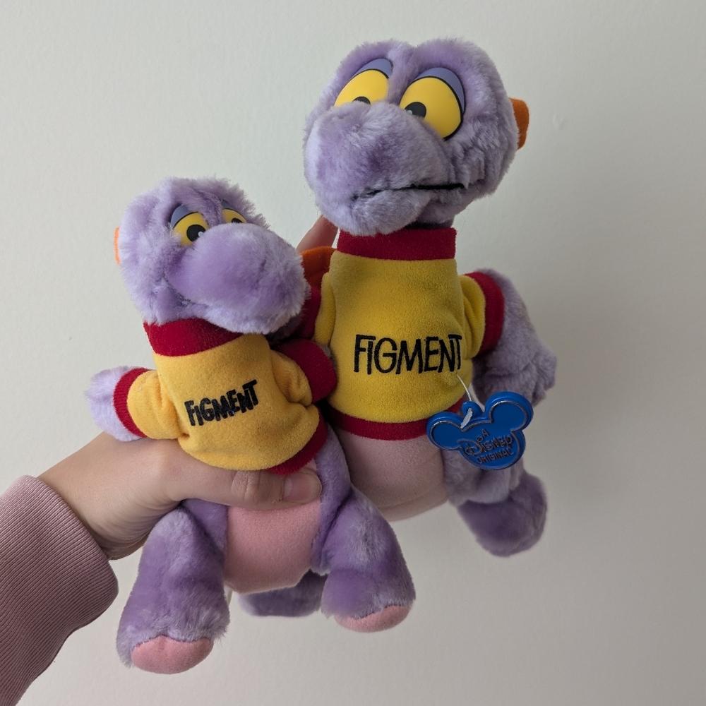 Vintage 80s Figment Plush